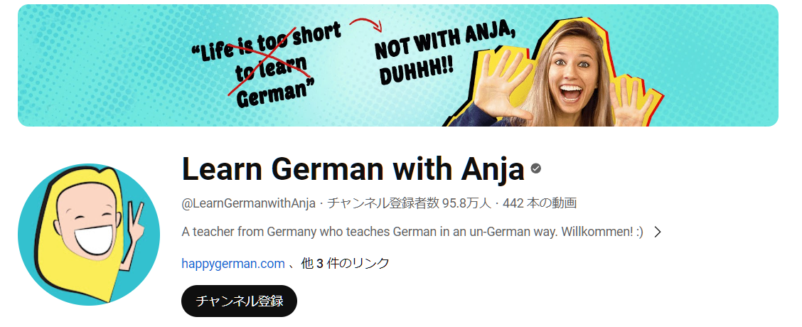 Learn German with Anja