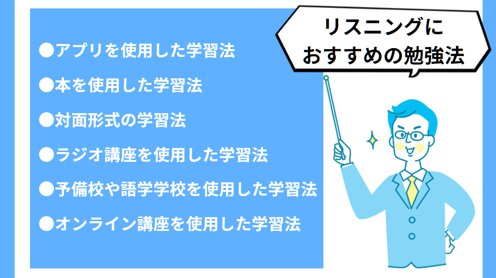 リスニングにおすすめの勉強法